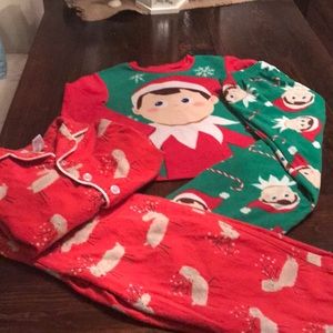 2 pair Christmas Pajamas